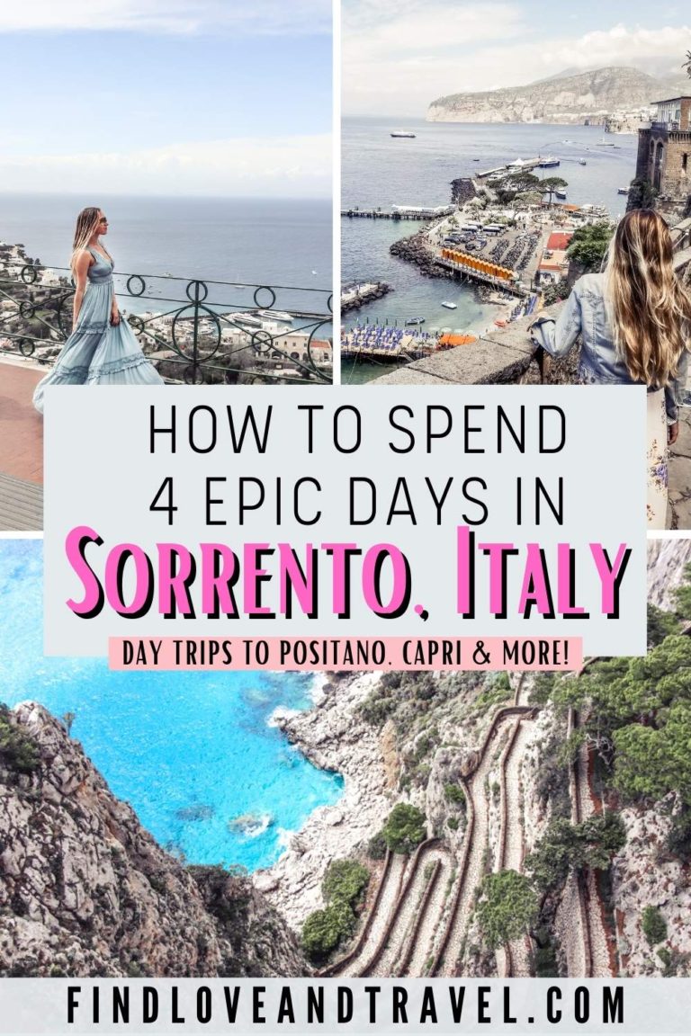 How to Spend 4 Days in Sorrento, Italy Ultimate Itinerary Find Love and Travel