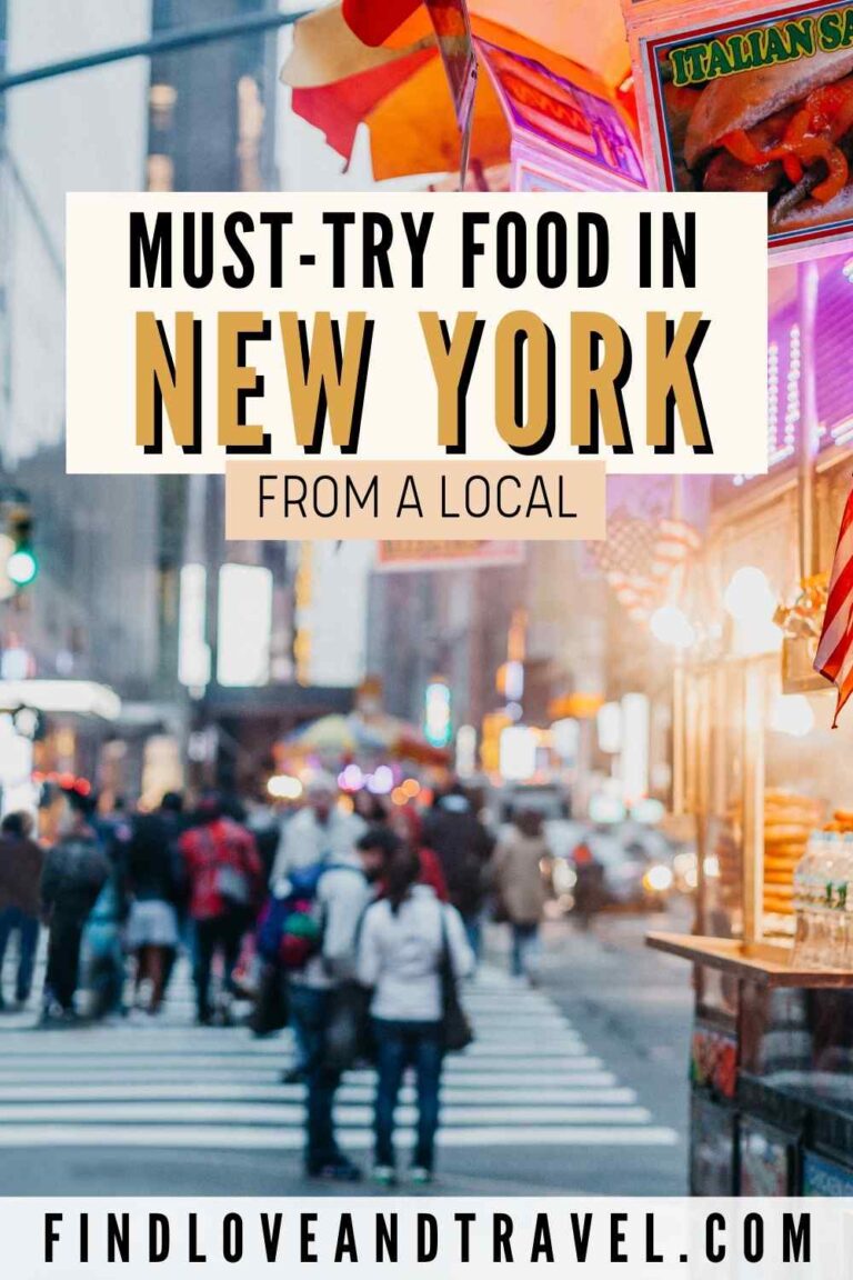 Must Eat Food in New York For FirstTimers Find Love and Travel