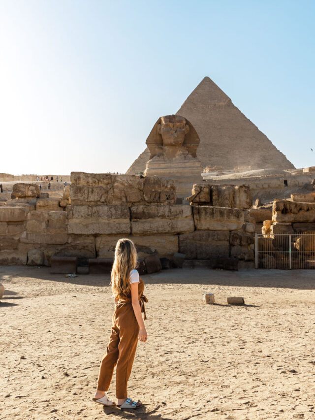 Visiting the Pyramids of Giza in Egypt Find Love & Travel