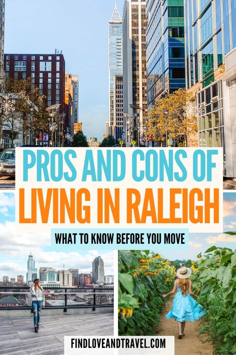 30 Pros and Cons of Living in Raleigh, NC (Plus Moving Tips) Find Love and Travel